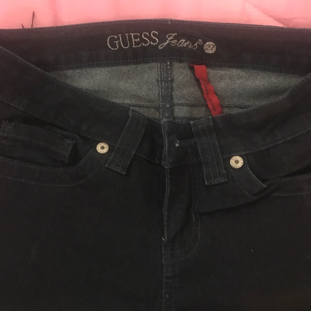 Dark blue skinny jeans by Guess